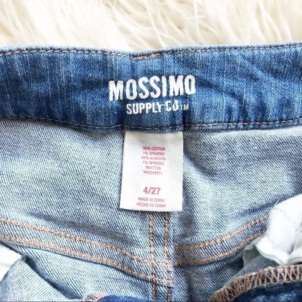 Destroyed Jean skirt